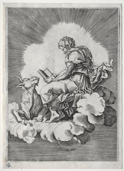 Dört Evangelist: St. Luke, c. 1518. by Unbekannt