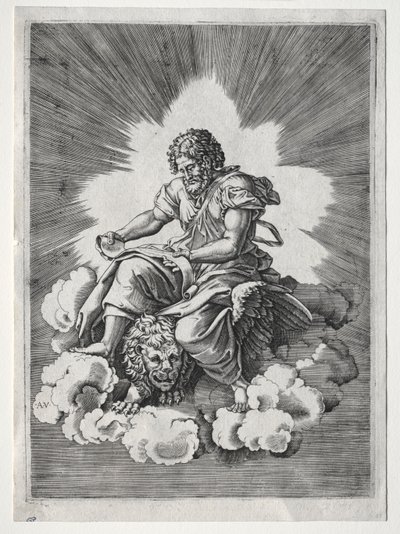 Dört Evangelist: St. Mark, c. 1518. by Unbekannt