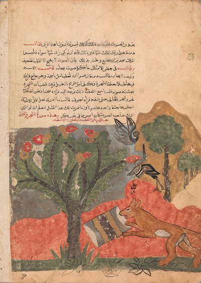 Tilki ve Davul, Bir Kalila ve Dimna