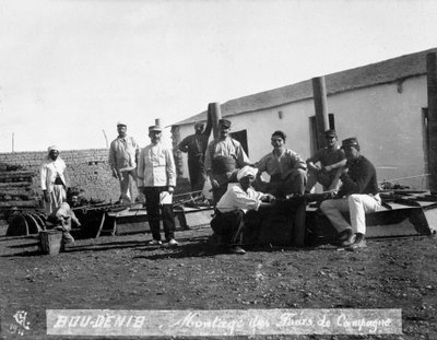 Fransız Yabancı Lejyonu manevralar üzerine, Boudenib, Fas, 1911 by Unbekannt