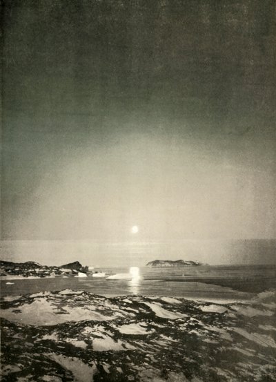 Sonbahar Alacakaranlığı Zamanında Dolunay, c1908, 1909. by Unbekannt