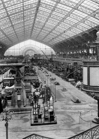 Makine Galerisi, Evrensel Sergi, Paris, 1889 by Unbekannt