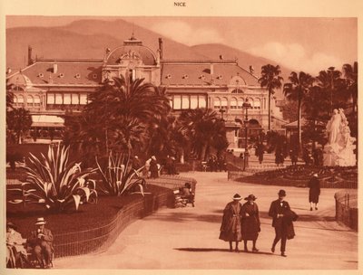Bahçeler ve Kumarhane, Nice, 1930. by Unbekannt