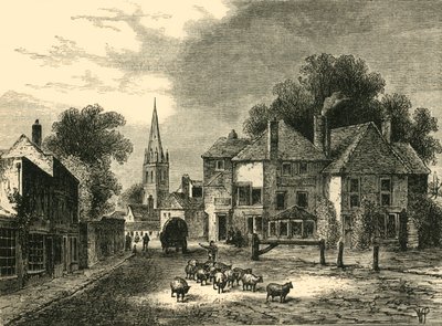 Gate-House, Highgate, 1820, c1876. by Unbekannt