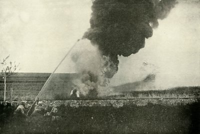Alman Flammenwerfer., 1919. by Unbekannt
