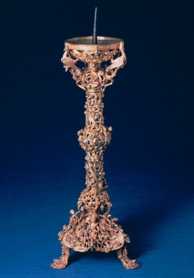 Gloucester Şamdan, yaldızlı metal, İngilizce, 12. yüzyıl by Unbekannt