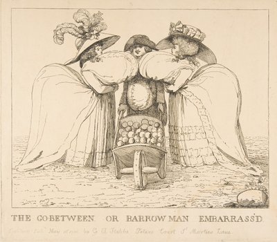 Go-Between veya Barrow Man Utanç, 15 Mayıs 1786. by Unbekannt