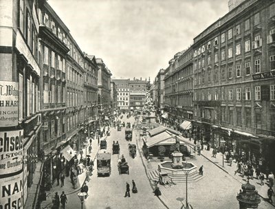 Graben, Viyana, Avusturya, 1895. by Unbekannt
