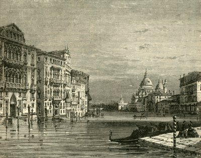 Büyük Kanal, Venedik, 1890. by Unbekannt