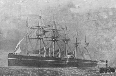 Büyük Doğu, 1860: İlk Yolculuğunda Southampton