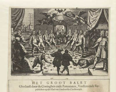 Büyük Avrupa Savaş Balesi, c. 1643. by Unbekannt