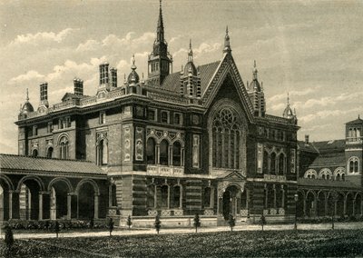 Büyük Salon, Dulwich Koleji, c1878. by Unbekannt