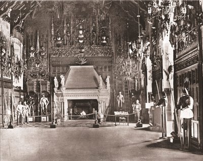 Büyük Salon, Edinburgh Kalesi, Edinburgh, İskoçya, 1894. by Unbekannt