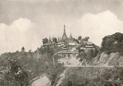 Büyük Pagoda, Moulmein, 1900. by Unbekannt