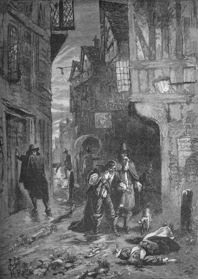 Büyük Veba: Londra sokaklarında sahneler, 1665-1666 1905 by Unbekannt