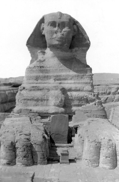Büyük Giza Sfenksi, Mısır, Mayıs 1949 by Unbekannt