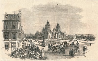 Büyük Meydan, Meksika, 1845. by Unbekannt