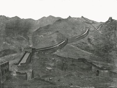 Çin Seddi, Pekin, Çin, 1895. by Unbekannt