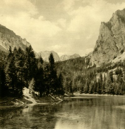 Grüner See, Styria, Avusturya, c1935. by Unbekannt