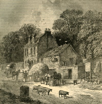 Halfway House, Kensington, 1850, c1876. by Unbekannt