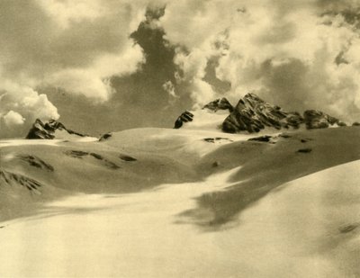 Hallstätter Buzulu, Dachstein Dağları, Yukarı Avusturya, c1935. by Unbekannt