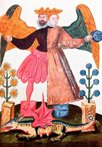 Hermetik Androgyne, 17. yüzyılın sonlarında by Unbekannt