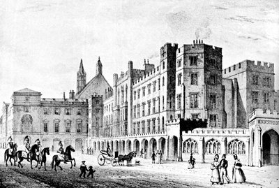 Lordlar Kamarası ve Avam Kamarası, Westminster, 19. yüzyılın başları c1905 by Unbekannt