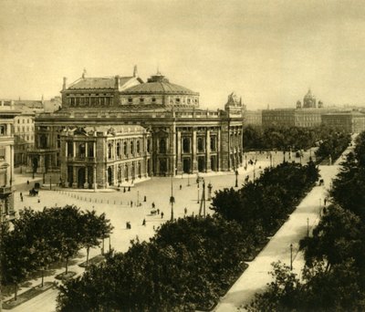 İmparatorluk Mahkemesi Tiyatrosu, Viyana, Avusturya, c1935. by Unbekannt
