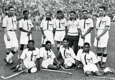 Hint hokey takımı, altın madalya kazananlar, Berlin Olimpiyatları, 1936 by Unbekannt