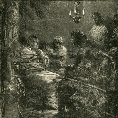 Bocchus ve Sulla Arasındaki Röportaj, 1890. by Unbekannt