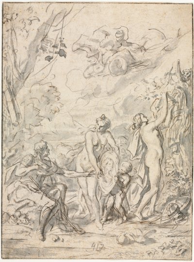 Paris Kararı, c. 1740-1750. by Unbekannt
