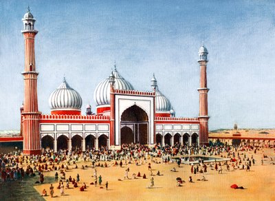 Jama Mescidi, Delhi, Hindistan, 20. yüzyılın başlarında by Unbekannt