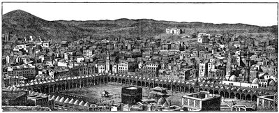 Kabe, Mescid-i Haram Camii, Mekke, 1877 by Unbekannt