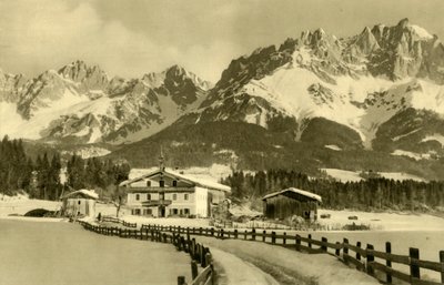 Kaiser Dağları, Oberndorf, Tirol, Avusturya, c1935. by Unbekannt