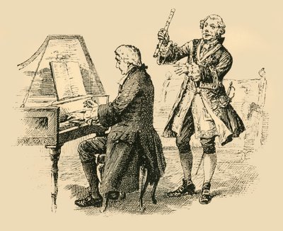 Kral defalarca haykırdı, Sadece bir Bach! Sadece bir Bach! , 1907. by Unbekannt