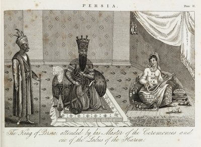 Pers Kralı, 1810-1829 dolayları by Unbekannt
