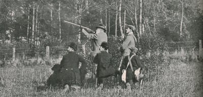 Kral, Sandringham koruma alanlarına ateş ediyor, 1900