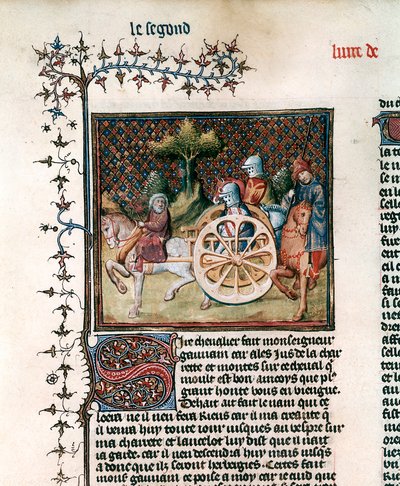 Araba Şövalyesi Sir Lancelot, 1344 by Unbekannt