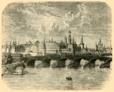 Kremlin, Moskova, 1890. by Unbekannt