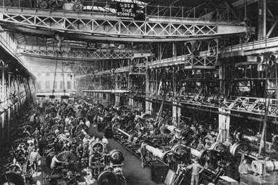 1 numaralı Krupp silah fabrikası, Essen, Almanya, I. Dünya Savaşı, 1917 by Unbekannt