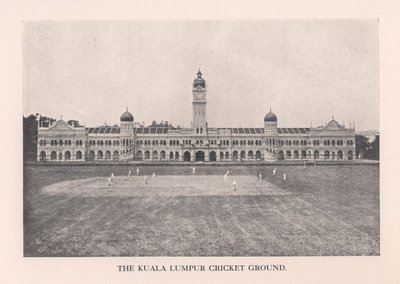 Kuala Lumpur Kriket Sahası, Malaya, 1912. by Unbekannt