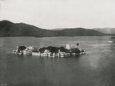 Göl Sarayı, Udaipur, Hindistan, 1895. by Unbekannt