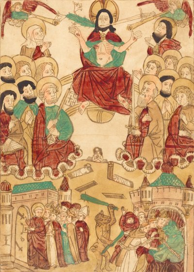 Havarilerle Son Yargı, c. 1460. by Unbekannt