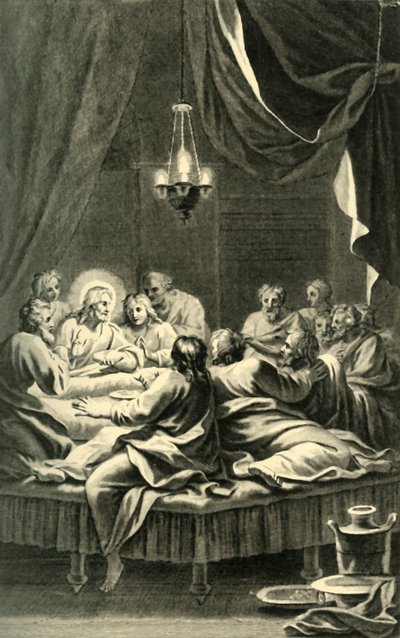 Son Akşam Yemeği, 17. yüzyıl, 1908. by Unbekannt