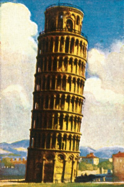 Eğik Pisa Kulesi, c1928. by Unbekannt