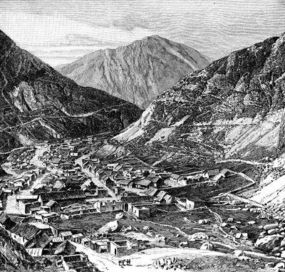 Lima-Oroya demiryolu, Peru, 1895 by Unbekannt