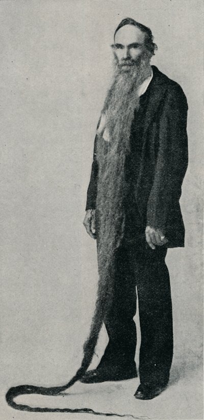 Kayıtlardaki En Uzun Sakal, 1896, 1910 by Unbekannt