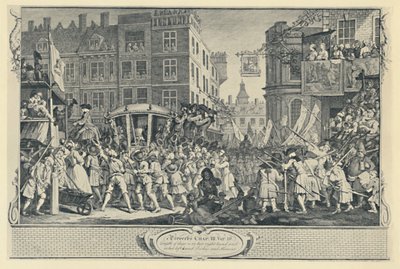 Lord Mayors Gösterisi. Sanayi ve Aylaklık Dizisinden, 1747, 1920 by Unbekannt