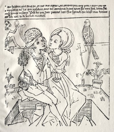 Aşıklar, c. 1470. by Unbekannt