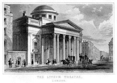 Lyceum Tiyatrosu, Westminster, Londra by Unbekannt